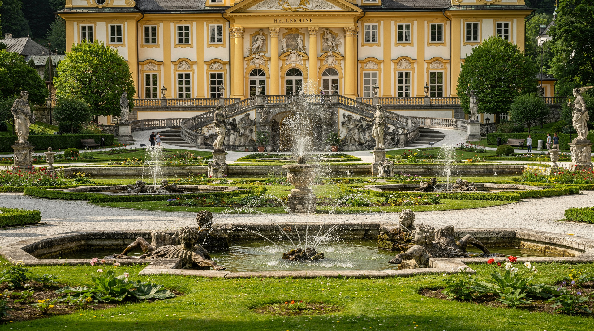 Salzburg: Skip-the-Line Hellbrunn Palace & Trick Fountains Tour