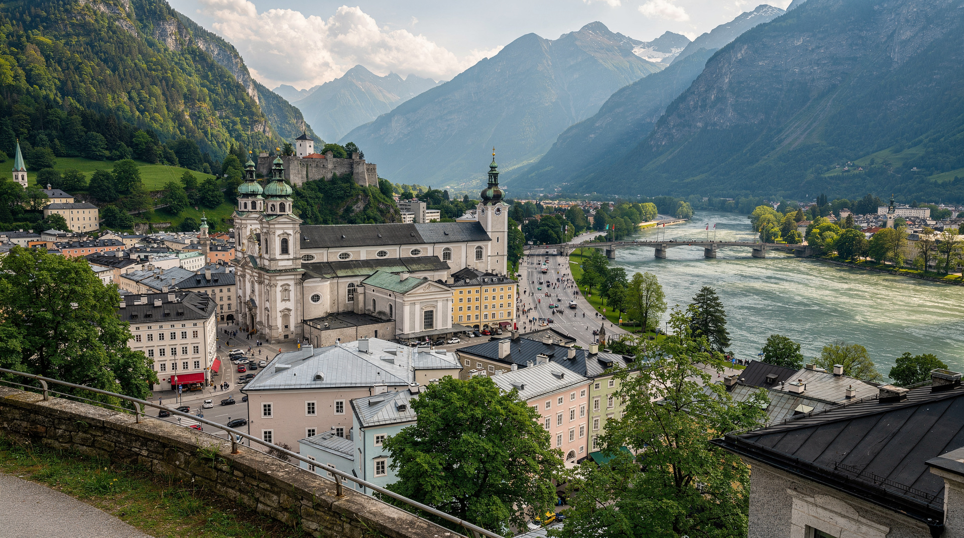 Salzburg Festival season — The Salzburg Festival (late July–August): world-class opera at Festspielhaus and